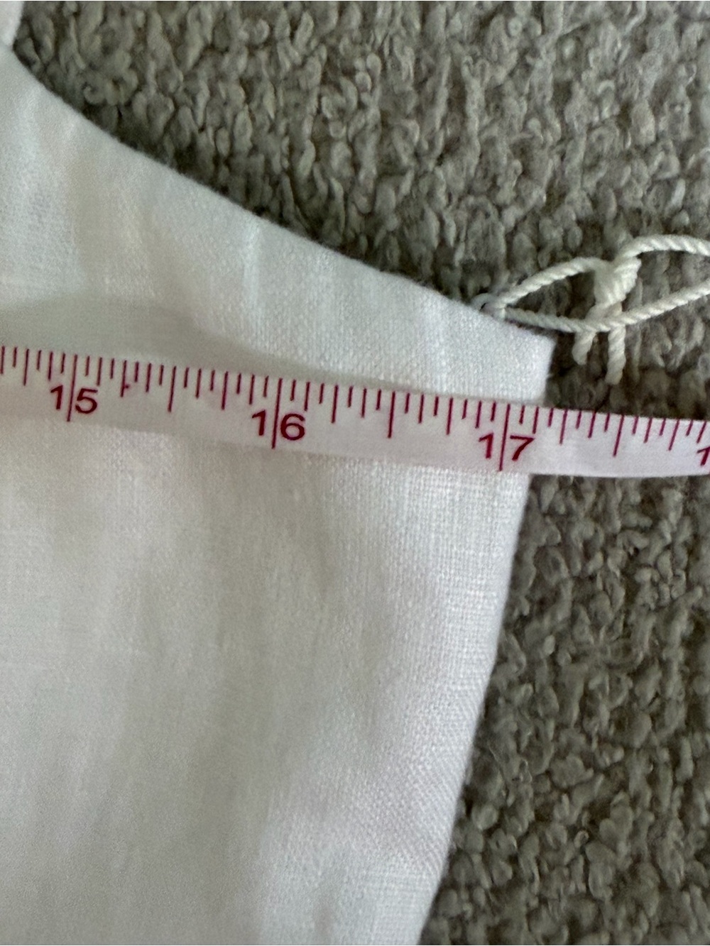 Reformation Huckleberry Button Front 100% Linen Mini Dress in White, Size 10 NWT - Picture 9 of 11